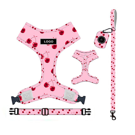 Pink Dog Leash Set – Chest Strap, Collar & Essential Accessories | Petpexi