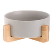 Space grey bowl wooden frame / 400ML per bow