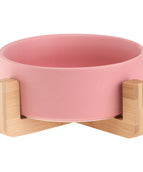 Cherry powder bowl wooden fram
