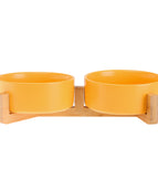 2x apricot yellow