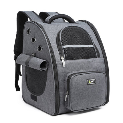 Breathable Pet Backpack Carrier for Dogs & Cats – Stylish & Comfy Travel Bag | Petpexi