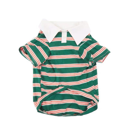 Summer Polo Shirt for Dogs – Cotton Pet T-Shirt for Small & Large Breeds | Petpexi