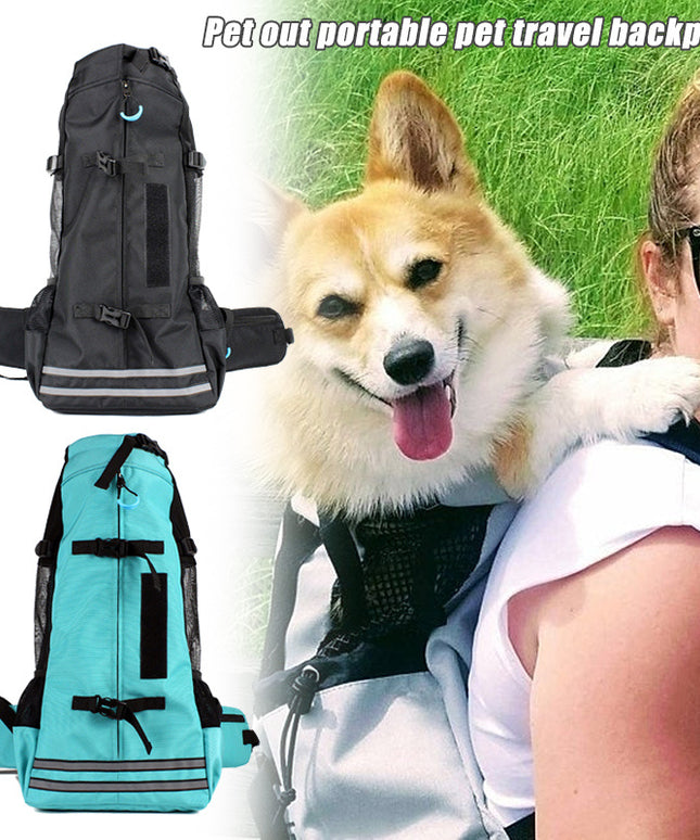 Expandable Pet Backpack Carrier – Breathable, Durable & Travel-Friendly