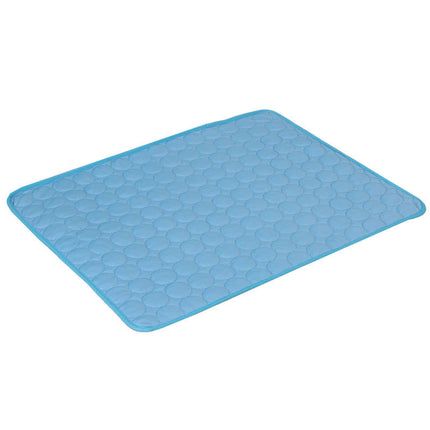 Pet Summer Portable Ice Silk Cooling Pad for Dogs – Reusable & Washable