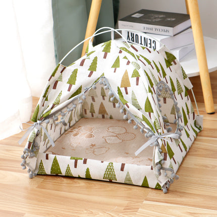 Cat Tent – Enclosed Pet House & Bed for Outdoor & Indoor Comfort | Petpexi