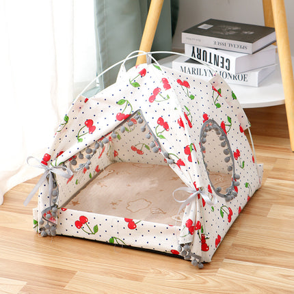 Cat Tent – Enclosed Pet House & Bed for Outdoor & Indoor Comfort | Petpexi