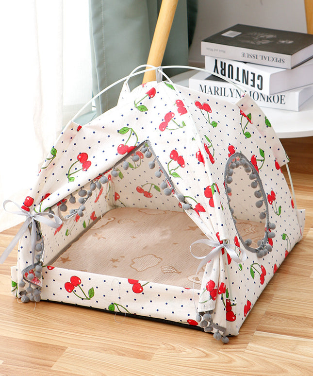 Cat Tent – Enclosed Pet House & Bed for Outdoor & Indoor Comfort | Petpexi