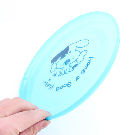 Silicone Flying Saucer Dog Toy - Interactive Fetch Disc - Petpexi.com