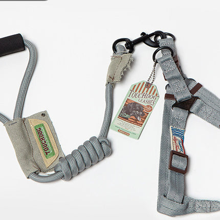 Nylon Dog Leash Vest - Heavy-Duty for Small and Large Dogs - petpexi.com