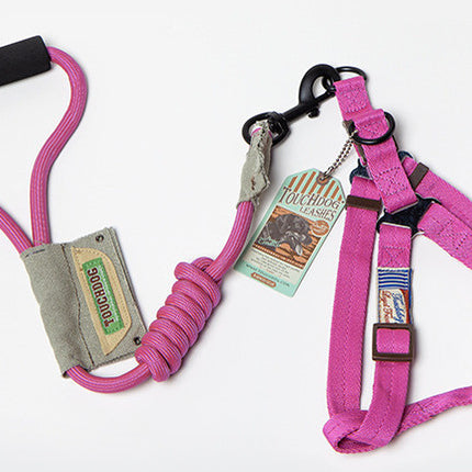 Nylon Dog Leash Vest - Heavy-Duty for Small and Large Dogs - petpexi.com