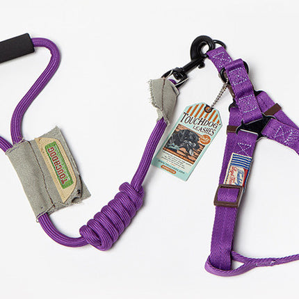 Nylon Dog Leash Vest - Heavy-Duty for Small and Large Dogs - petpexi.com