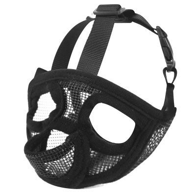 Hoopet Adjustable Breathable Dog Muzzle for Small Dogs – French Bulldog & Short Snout | Petpexi