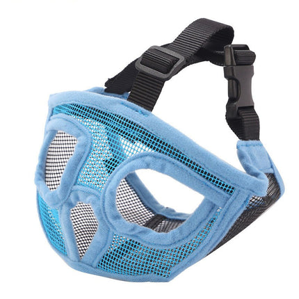 Hoopet Adjustable Breathable Dog Muzzle for Small Dogs – French Bulldog & Short Snout | Petpexi