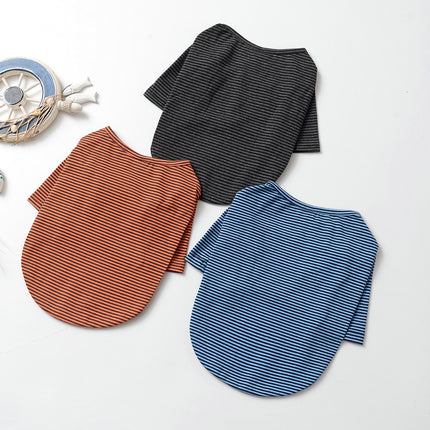 Casual Cotton Dog Shirt – Lightweight Pet Clothes for Puppies & Small Dogs | Petpexi