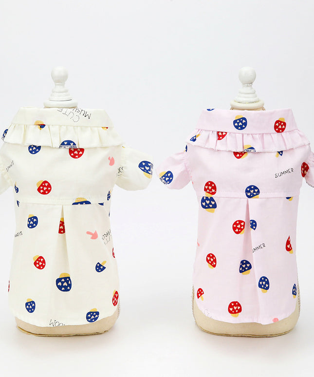Lightweight Puppy Clothes – Spring/Summer Pet Outfit for Dogs & Cats | Petpexi