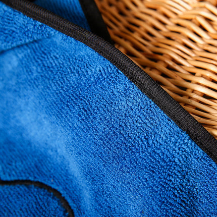 Pet Absorbent Bath Towel – Soft & Durable Blue & Purple Towel for Dogs & Cats | Petpexi