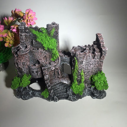 Retro European Style Resin Castle Aquarium Decoration – Model 806 | www.petpexi.com