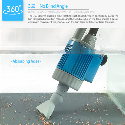Fish Tank Gravel Cleaner – Electric Aquarium Sand Vacuum 20W/28W | Fast Free Shipping USA | PetPexi