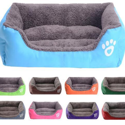 Winter Warm Pet Bed Dog Nest - PP Cotton, Machine Washable, Multiple Sizes & Colors | PetPexi