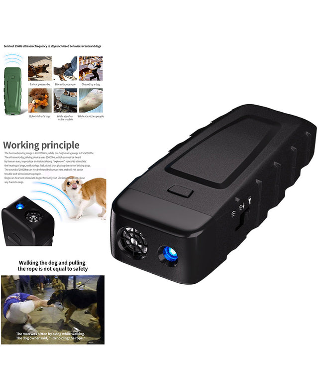 Ultrasonic Dog Bark Stopper – Handheld Bark Control & Training Device | PetPexi