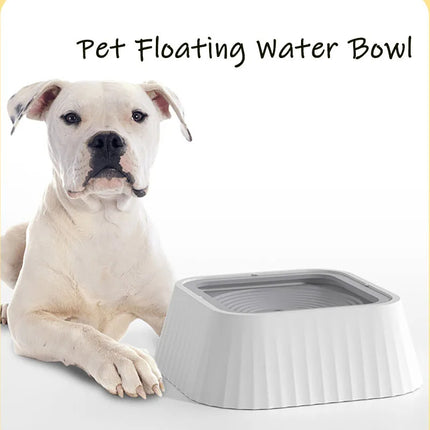 Splash-Proof Floating Pet Water Bowl – No-Wet Mouth Design | Petpexi