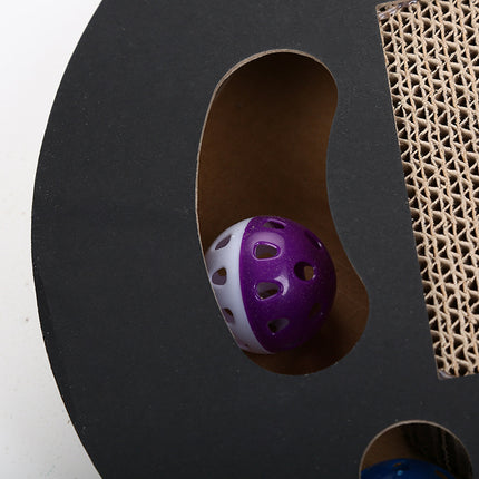 Premium Corrugated Cat Scratch Board with Bell – Durable & Fun | PetPexi