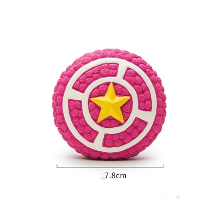 Rugby Tennis Dog Bite Sounding Ball Pet Toy – Durable Interactive Chew – www.petpexi.com