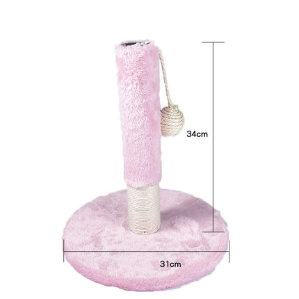 Cat Climbing Frame Litter Tree with Integrated Grab – Solid Wood Stylish Design | Petpexi