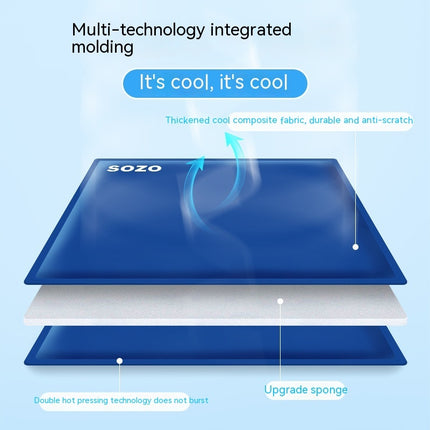 Cooling Summer Gel Pet Mat for Dogs & Cats – Soft, Non-Toxic Ice Pad – Multiple Sizes