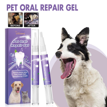 Pet Oral Repair Gel Care Cleaner – Effective Mouth Repair & Hygiene for Pets | Petpexi