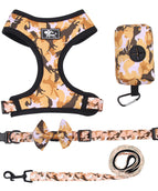 Yellow camouflage fourpiece