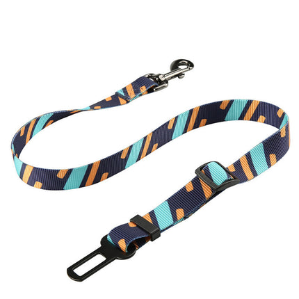 Adjustable Pet Seat Belt with Cushion – Car Safety Buckle for Dogs | PetPexi