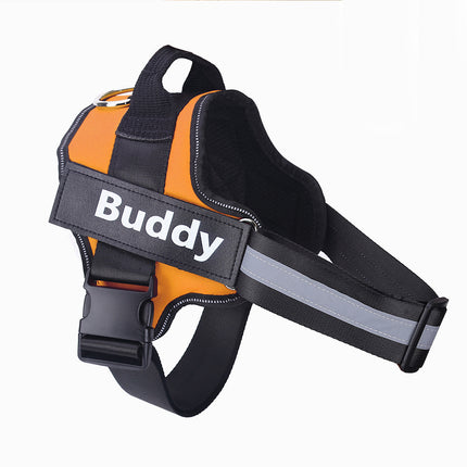 Personalized Dog Harness No Pull Reflective Breathable Adjustable Vest with Custom Patch | Petpexi