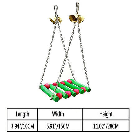 Parrot Nibble Toy – Safe, Fun, and Colorful Bead Bird Toy