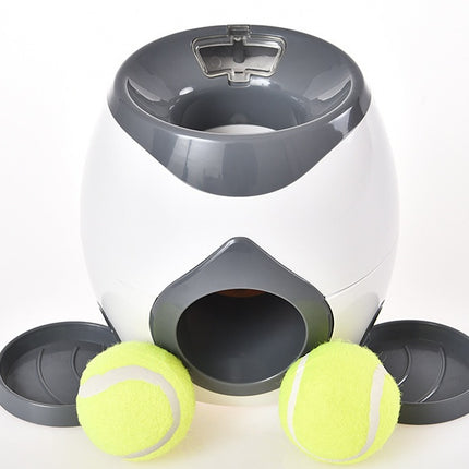 Smart Pet Feeder Tennis Ball Reward Machine for Dogs and Cats