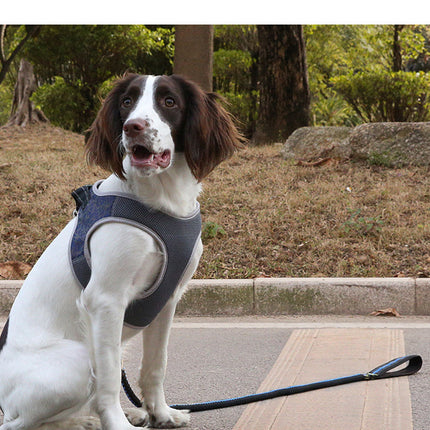 Dog Leash Vest Pet Harness Bullfight Adjustable Chest Strap for All Breeds - petpexi.com