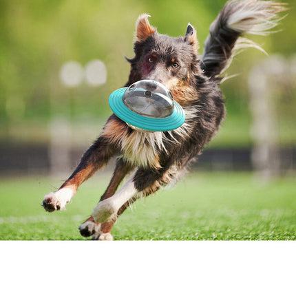 Petpexi Leak-Feeding Educational Toy for Dogs and Cats - Lake Blue & Yellow