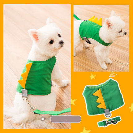 Cute Pet Dog Harness Leash Set – Comfortable & Breathable Vest for Small & Medium Dogs | Petpexi
