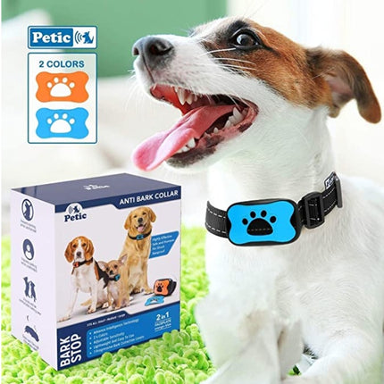 No-Shock Anti-Barking Dog Collar – Sound & Vibration Only