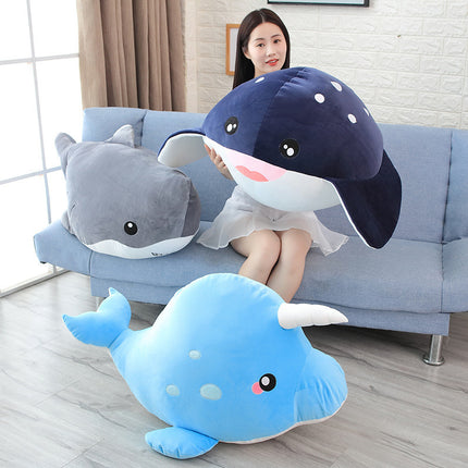 Whale Shark Doll Plush Toy – Soft Crystal Fiber Cotton | Petpexi