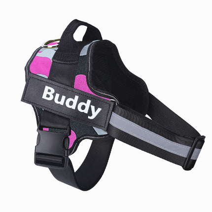 Personalized Dog Harness No Pull Reflective Breathable Adjustable Vest with Custom Patch | Petpexi