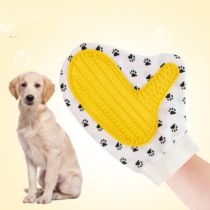 Silicone Pet Brush Glove for Gentle Deshedding & Efficient Grooming – Cats & Dogs | Petpexi