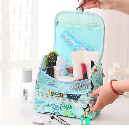 Large-Capacity Nylon Wash Bag – 4 Mesh Pockets & Double Zipper – Free USA Shipping