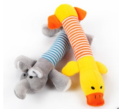 Funny Dog Sound Squeak Pet Toys – Plush Squeaky Chew & Fetch Toys | www.petpexi.com