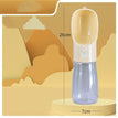 Yellow Water bottle 400ml / Solid color