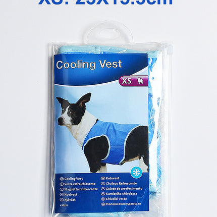 PVA Cooling Vest for Dogs and Cats – Summer Heat Relief Pet Wear