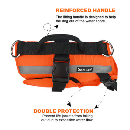 Reflective Dog Life Jacket – High Buoyancy & Safety | Petpexi
