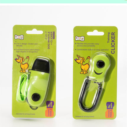 2-in-1 Dog Training Clicker & Whistle – Easy, Effective & Stylish Tool