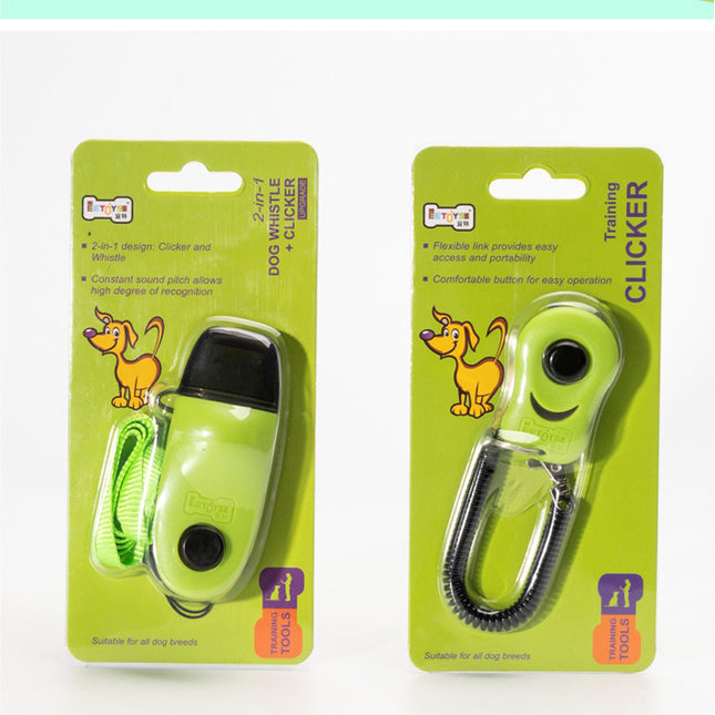 2-in-1 Dog Training Clicker & Whistle – Easy, Effective & Stylish Tool