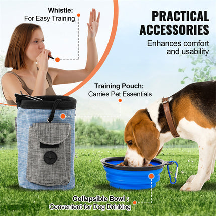 VEVOR 5-Piece Dog Agility Training Set with Hurdles & Tunnel – Premium Quality for Active Dogs | Free U.S. Shipping – Petpexi